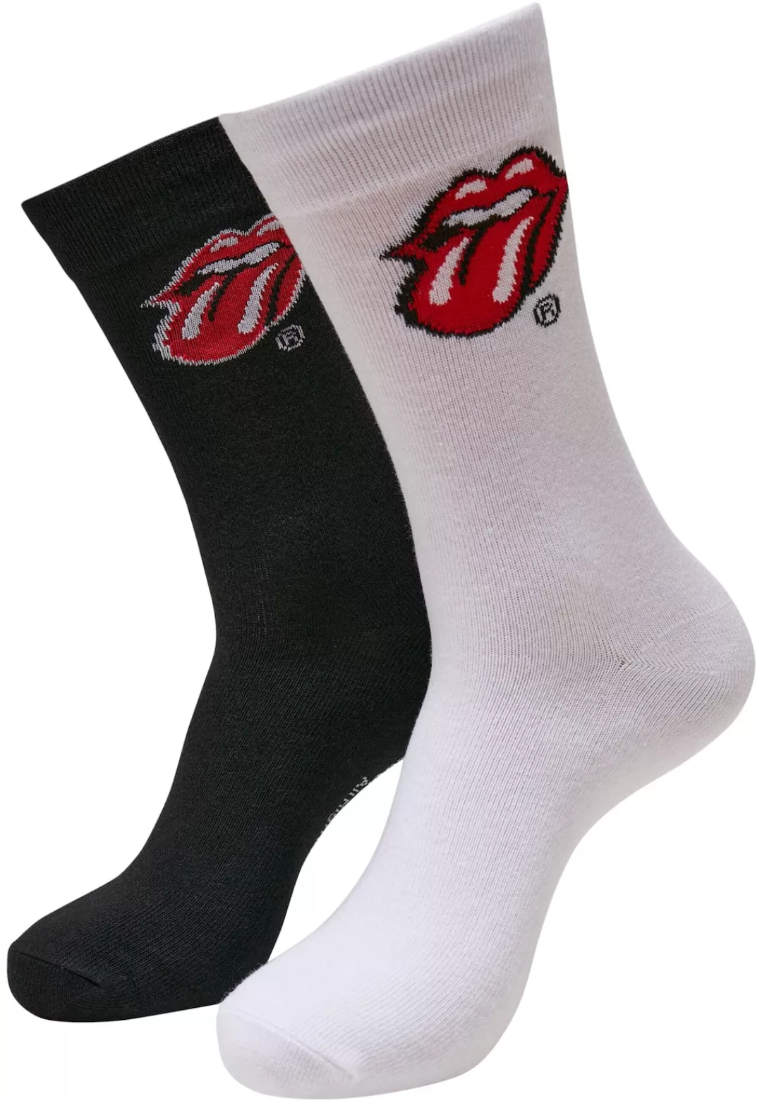 Merchcode Basicsocken "Merchcode Unisex Rolling Stones Tongue Socks 2-Pack" günstig online kaufen