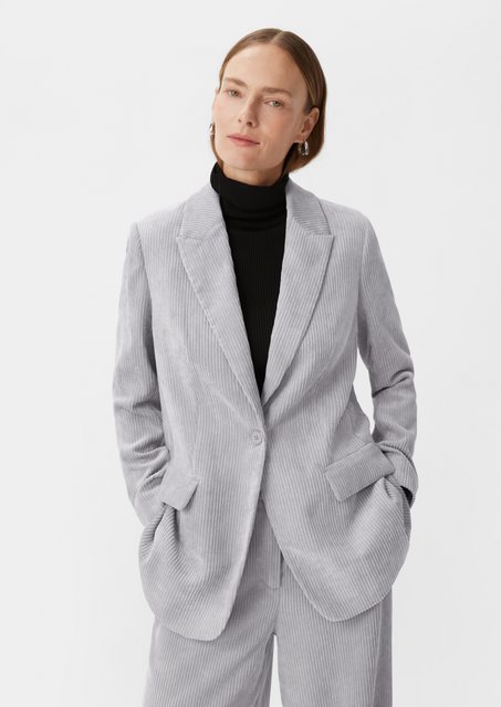 Comma Blusenblazer Blazer mit Feincordstruktur günstig online kaufen