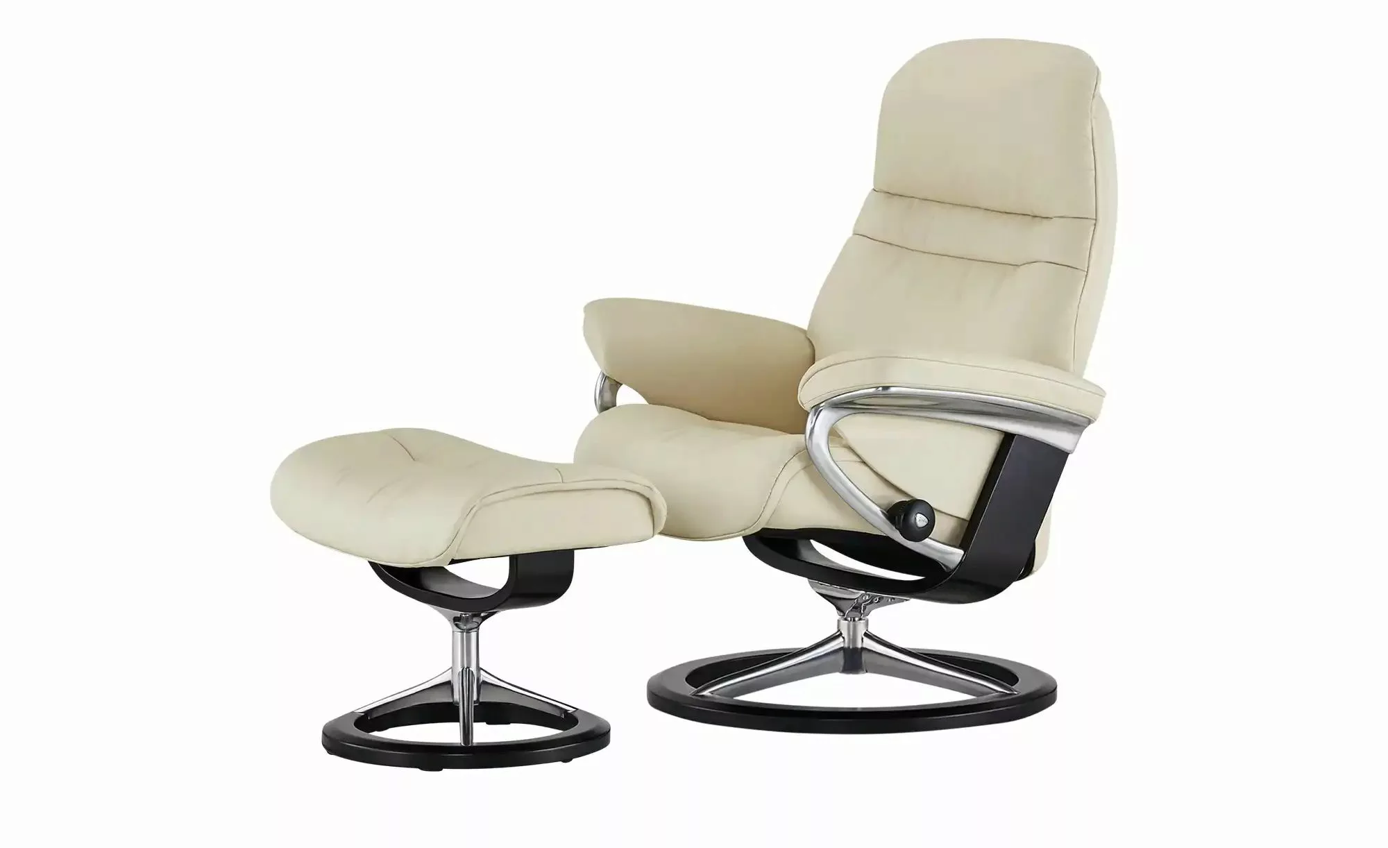 Stressless Relaxsessel mit Hocker Leder Sunrise M ¦ creme ¦ Maße (cm): B: 8 günstig online kaufen