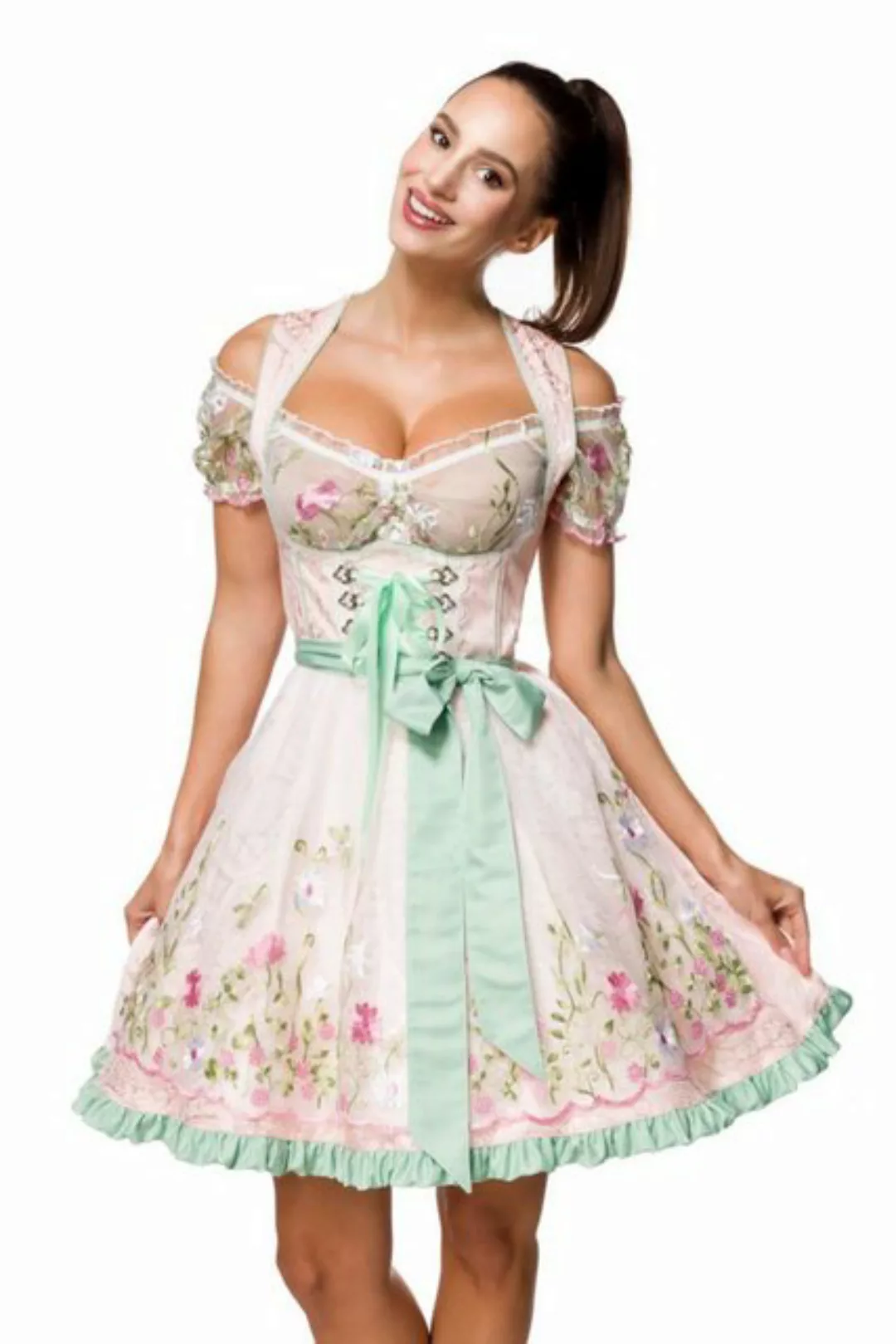 Dirndline Dirndl Dirndl Kleid Tracht Wiesn Wasn Oktoberfest Trachtenkleid O günstig online kaufen