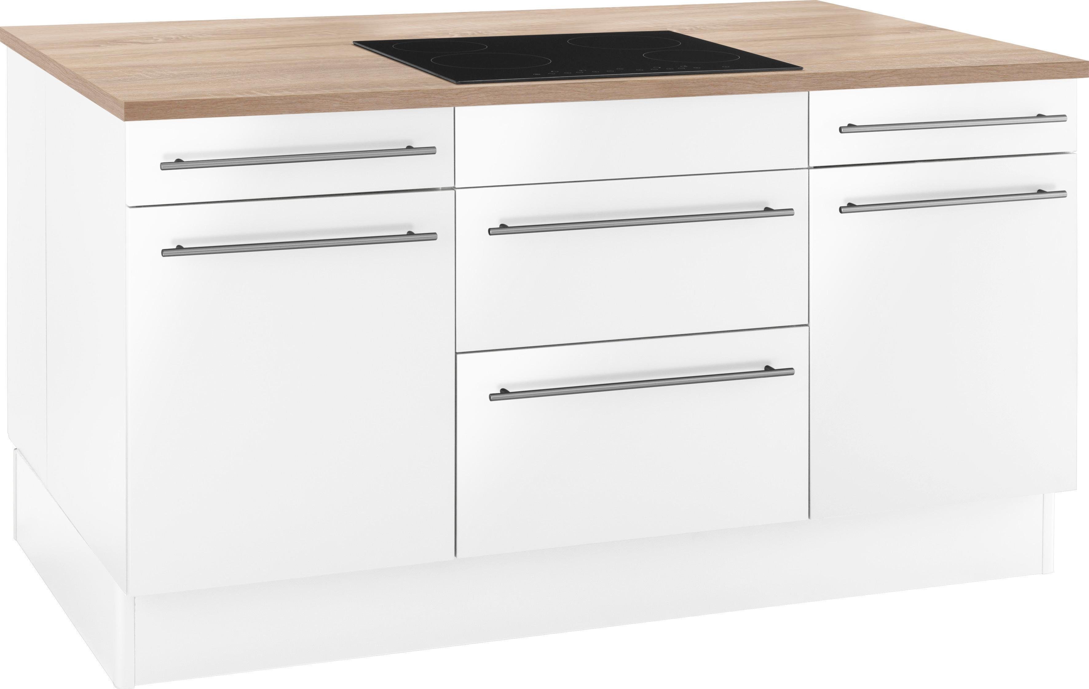 OPTIFIT Kochinsel "Bern", Stellbreite 160x95 cm mit höhenverstellbaren Füße günstig online kaufen