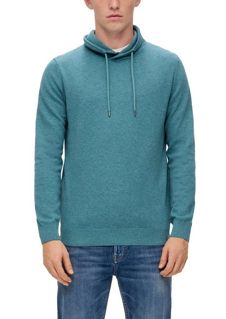 s.Oliver Stehkragenpullover mit Kordelzug am Stehkragen günstig online kaufen