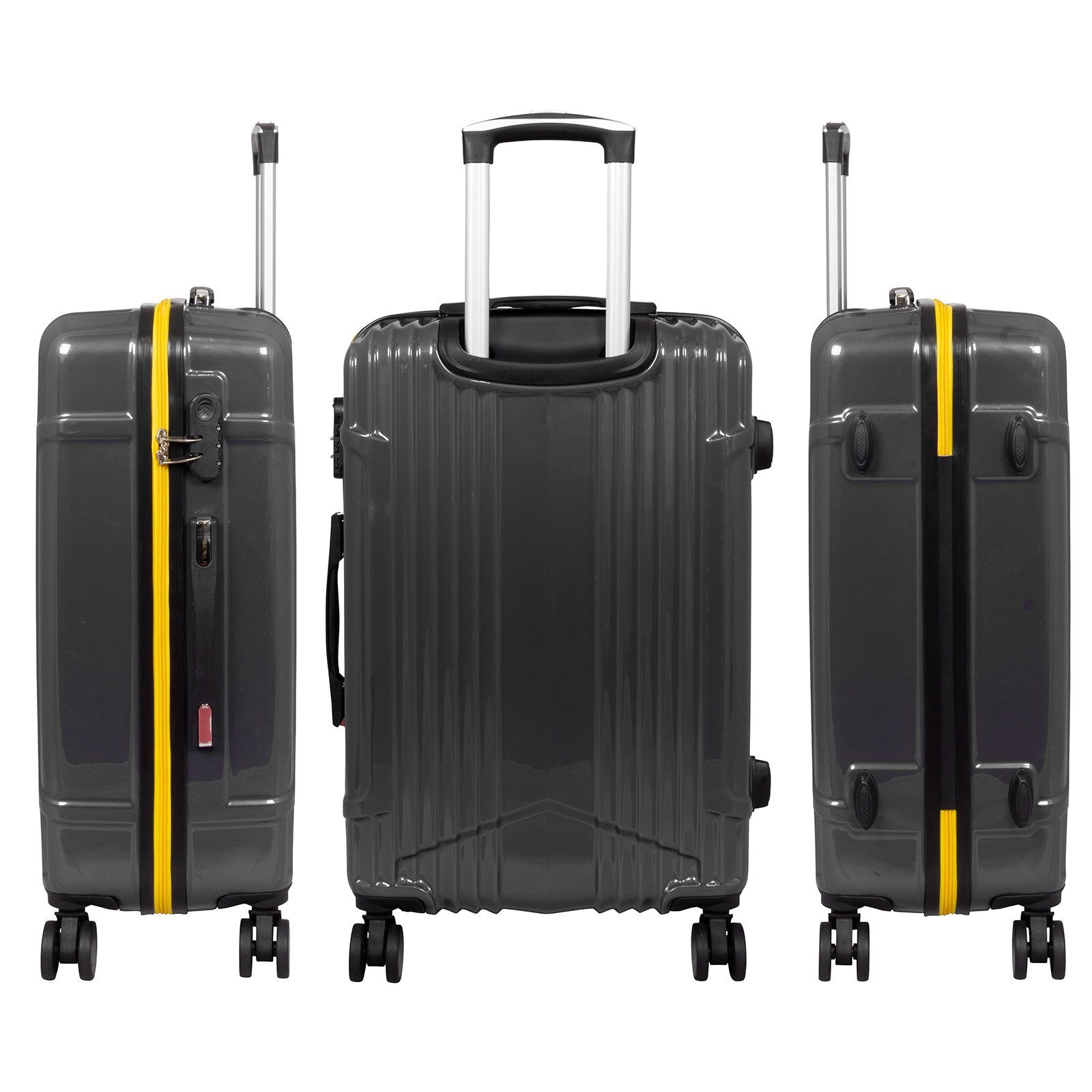 Trendyshop365 Hartschalen-Trolley Großer Reisekoffer 78cm Daytona, günstig online kaufen