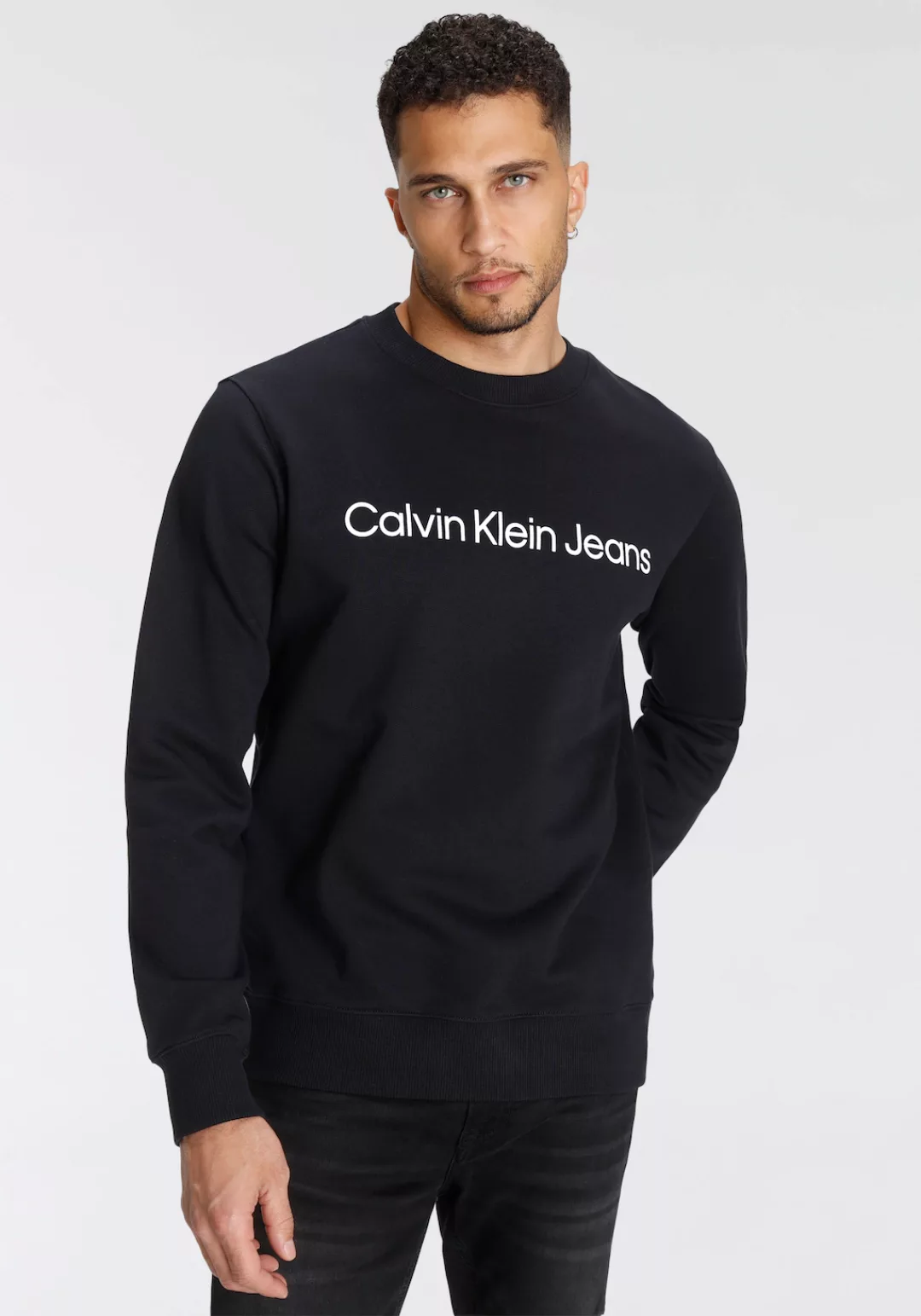 Calvin Klein Jeans Sweatshirt "CORE INSTIT LOGO SWEATSHIRT" günstig online kaufen