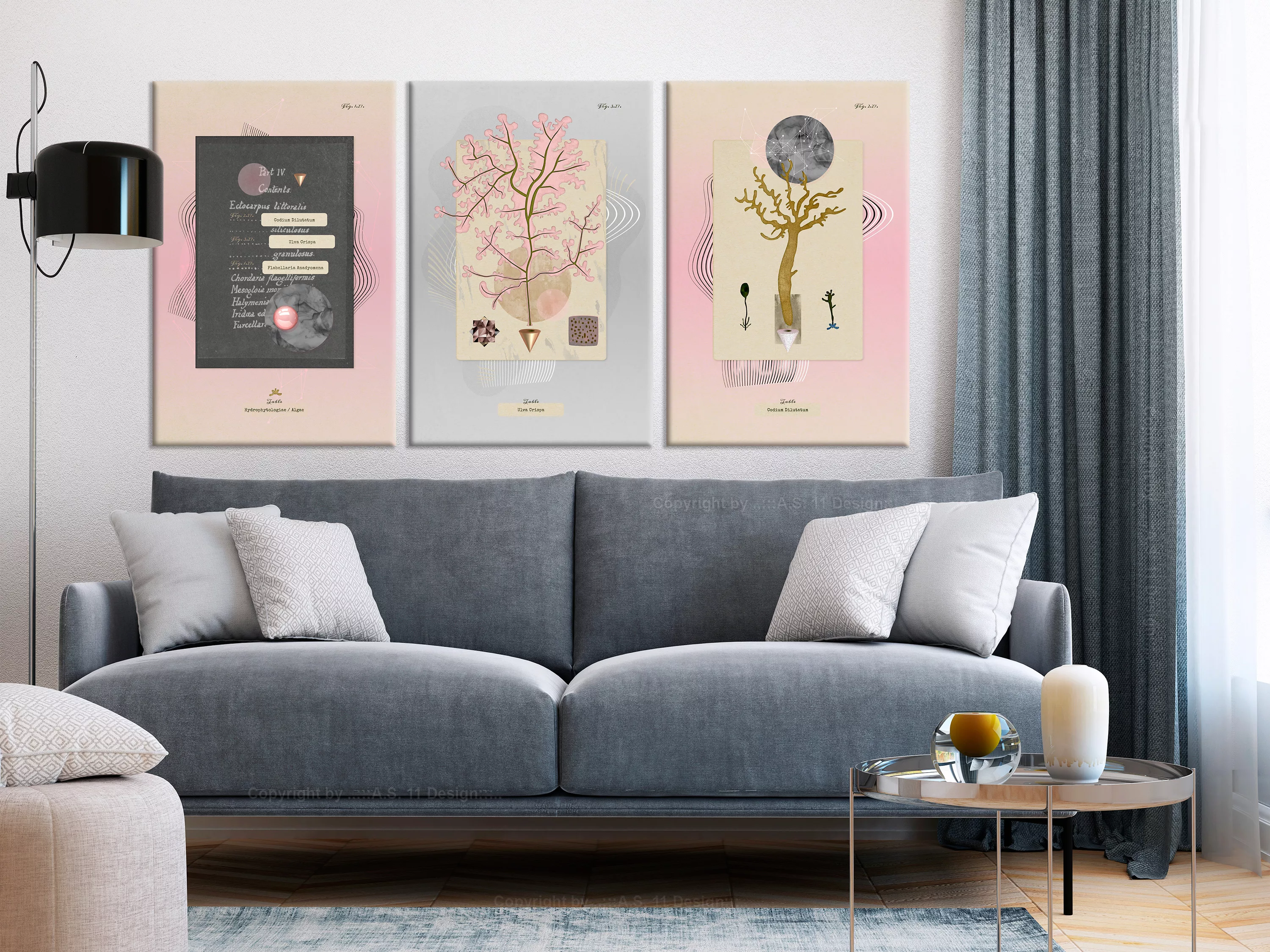 Wandbild - Unusual Plants (3 Parts) günstig online kaufen