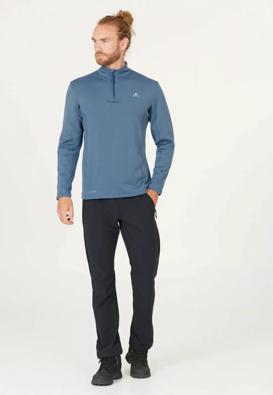 WHISTLER Funktionsshirt "Kalle M Waffle Midlayer", (1 tlg.), mit Quick Dry- günstig online kaufen