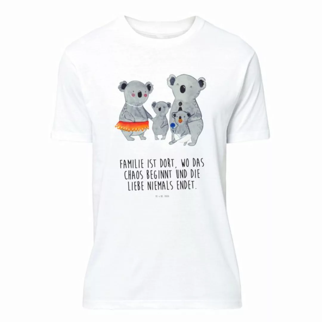 Mr. & Mrs. Panda T-Shirt Koala Familie - Weiß - Geschenk, Nachthemd, T-Shir günstig online kaufen