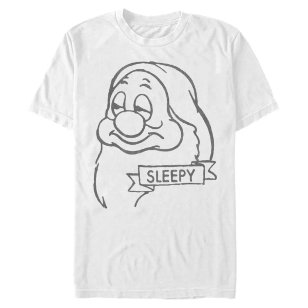 Disney - Schneewittchen - Schlafmütze - Männer T-Shirt günstig online kaufen