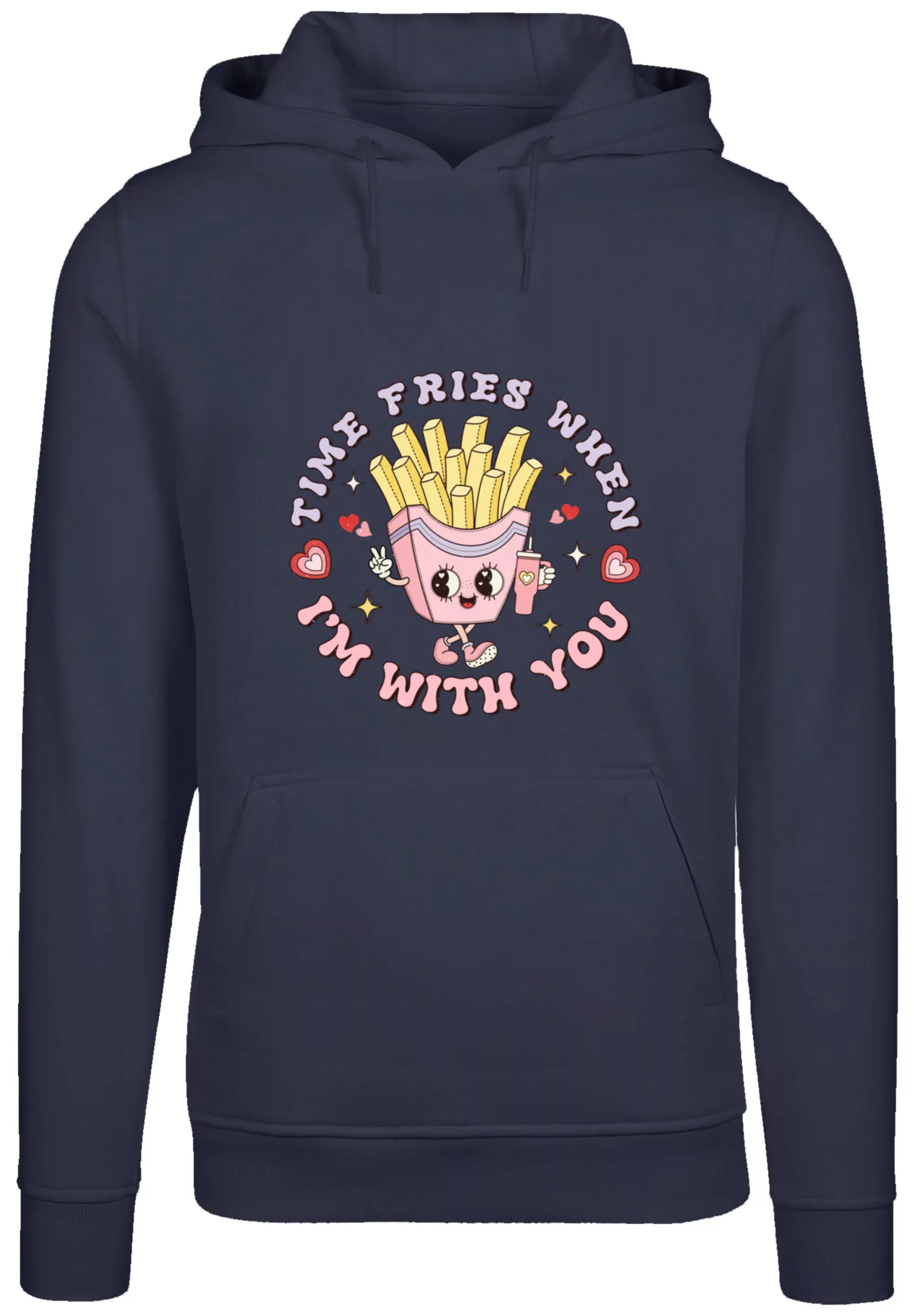 F4NT4STIC Kapuzenpullover "Time Fries when I am with you Valentinstag", Pre günstig online kaufen