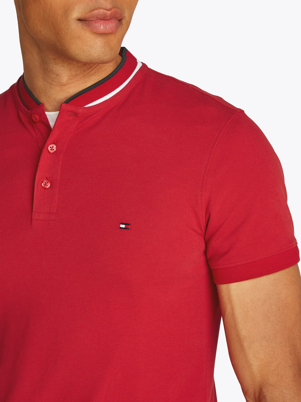 Tommy Hilfiger Poloshirt "MAO RWB TIPPED SLIM POLO" günstig online kaufen