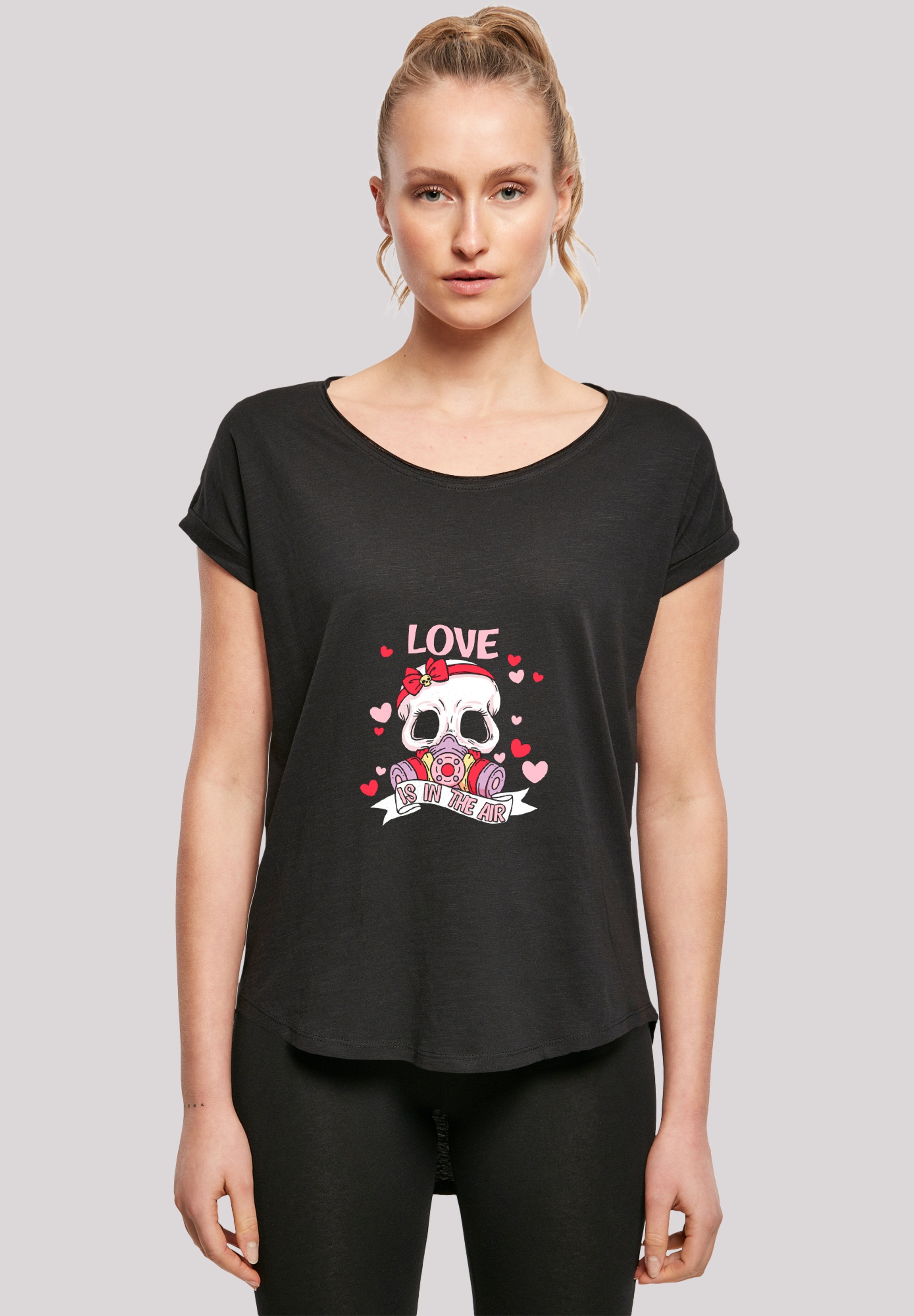 F4NT4STIC T-Shirt "Anti Valentinstag LOVE is in the air", Premium Qualität günstig online kaufen