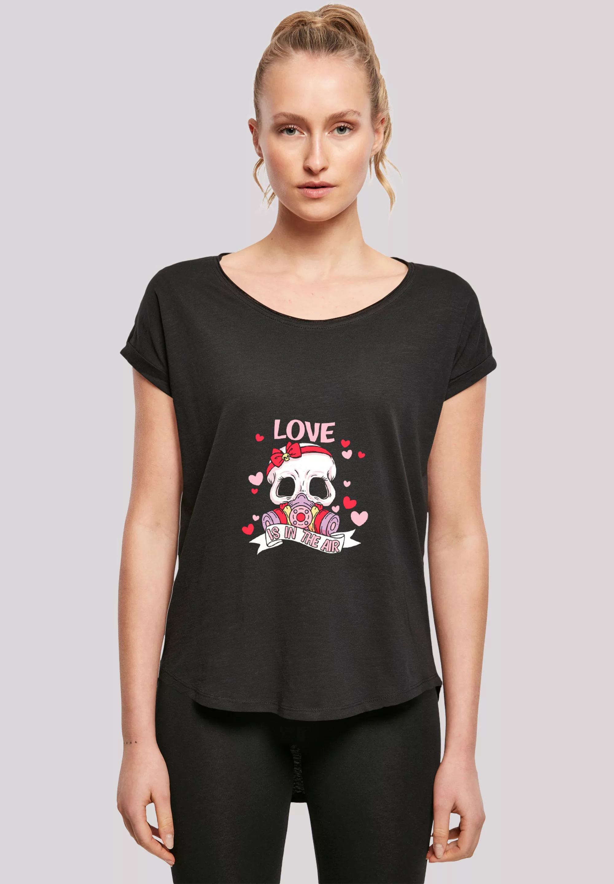 F4NT4STIC T-Shirt "Anti Valentinstag LOVE is in the air", Premium Qualität günstig online kaufen