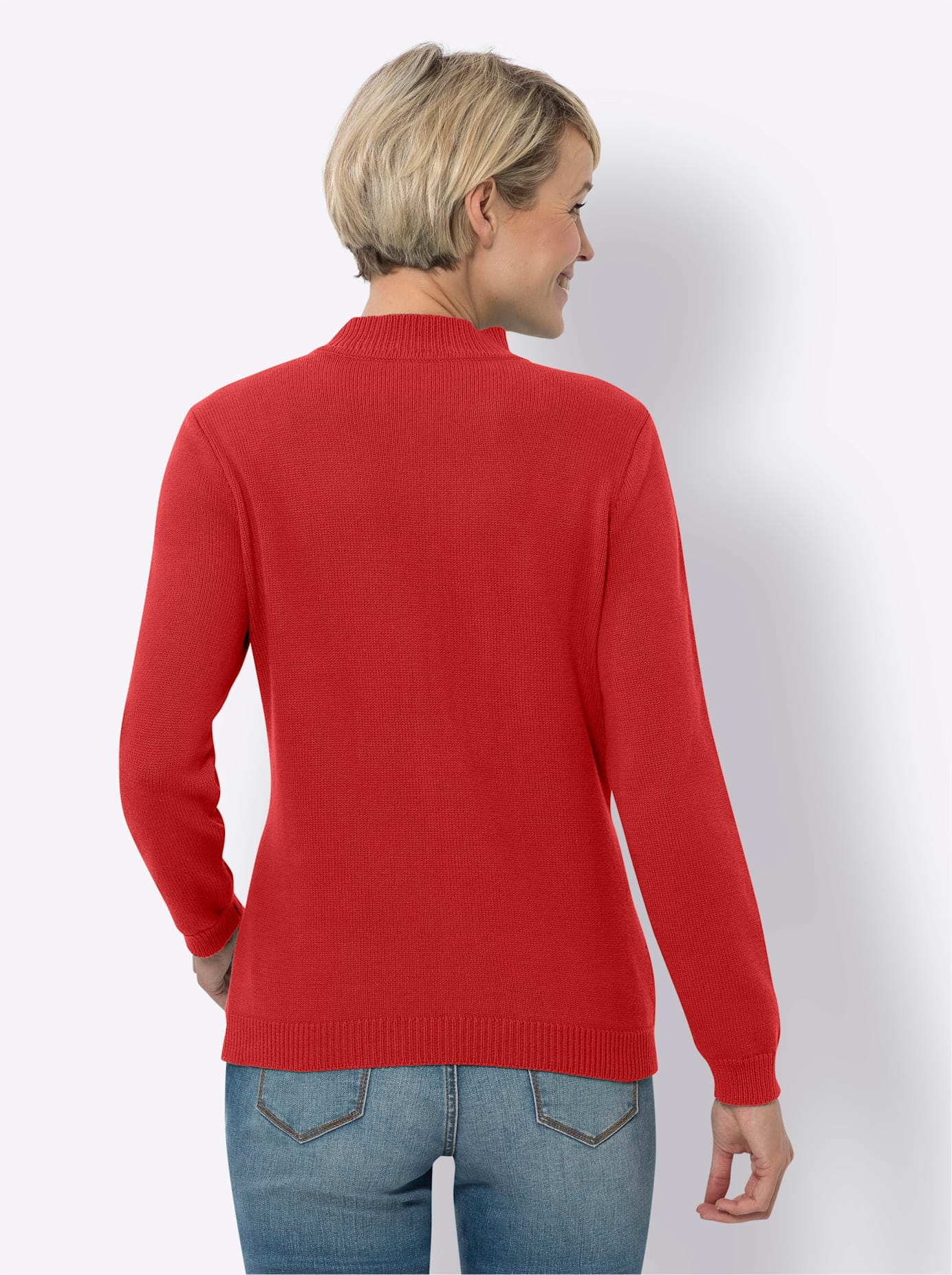 Classic Basics Stehkragenpullover "Stehkragen-Pullover" günstig online kaufen