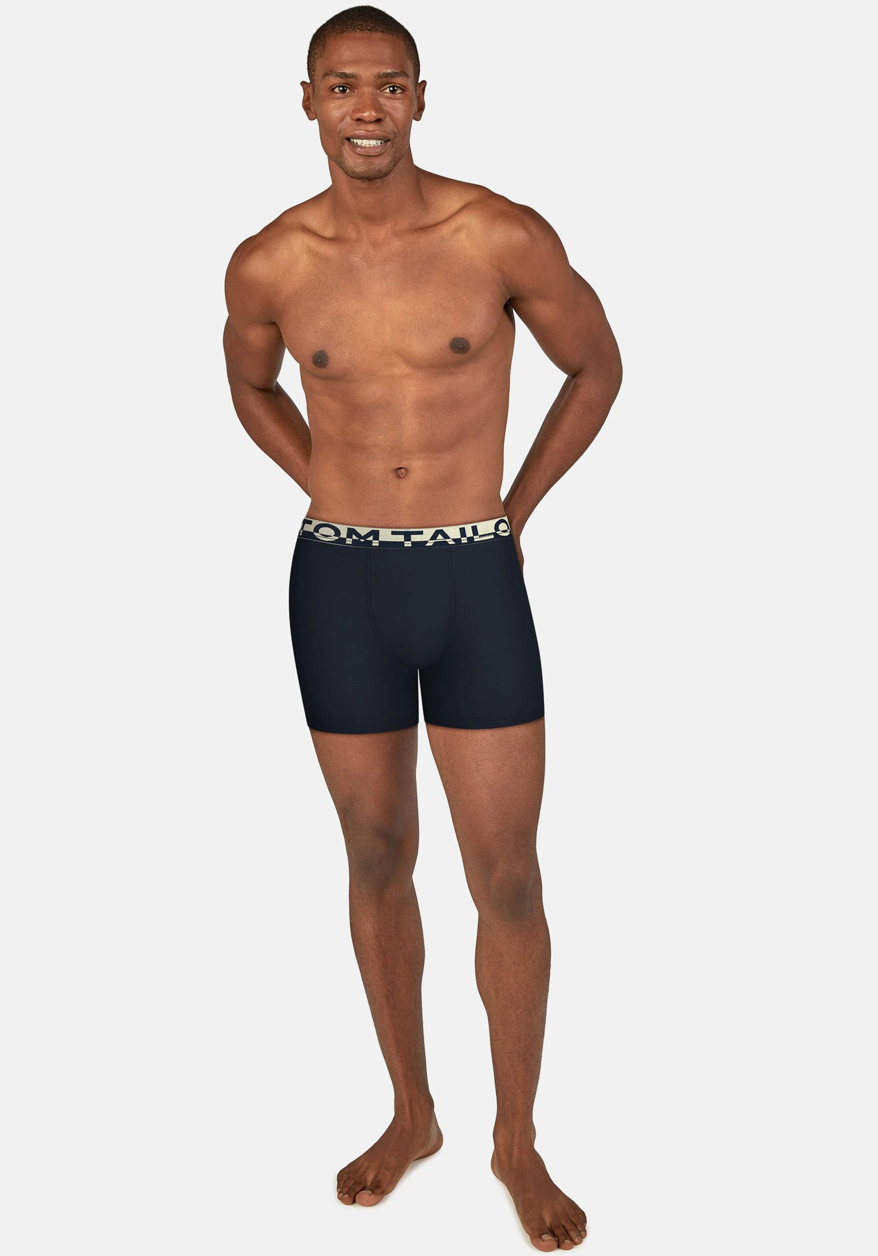 TOM TAILOR Boxershorts "Kentucky", (2er-Pack), bequem, eng, elastisch, Baum günstig online kaufen