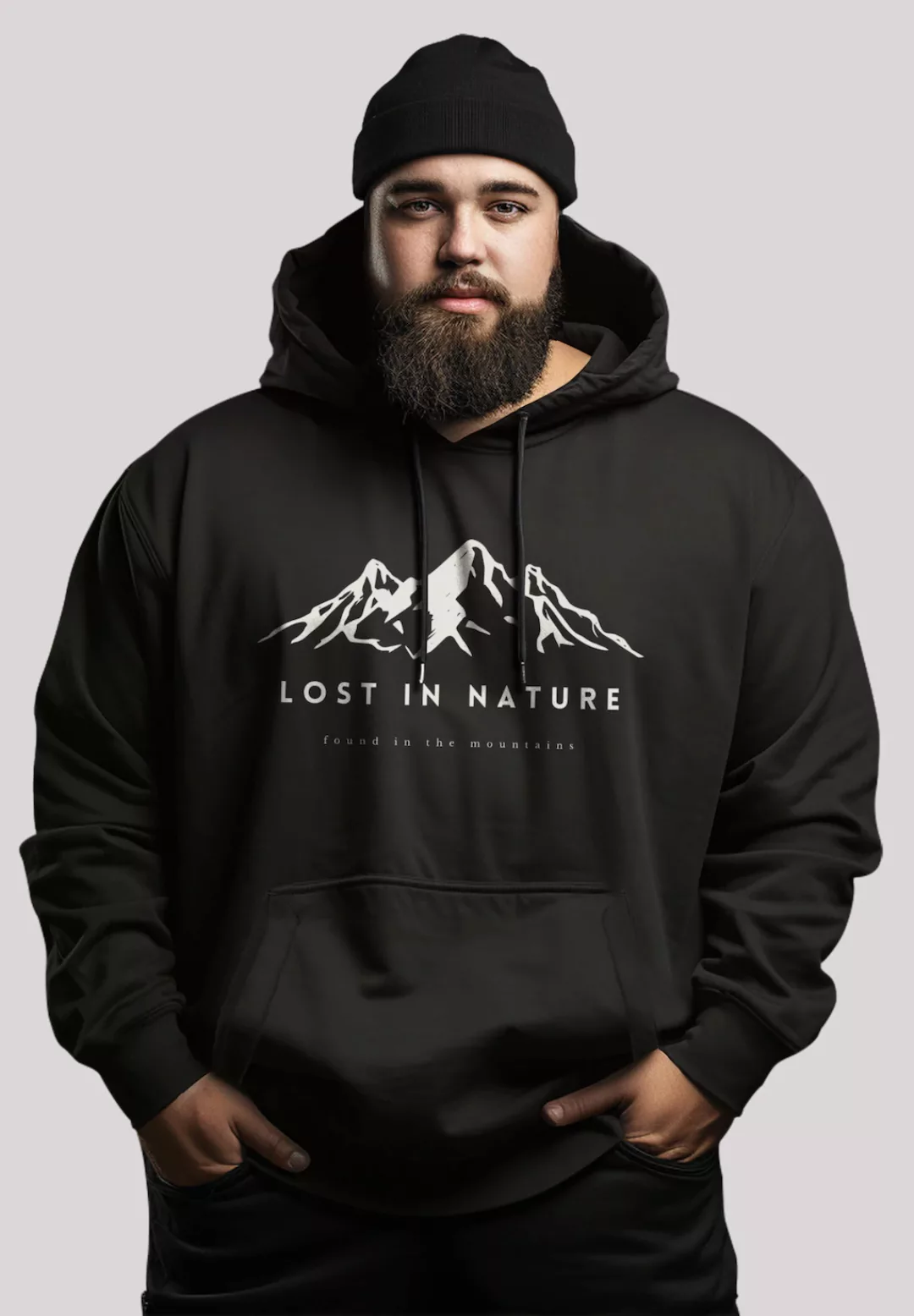 F4NT4STIC Kapuzenpullover "Berge Natur Winter PLUSSIZE", Premium Qualität günstig online kaufen