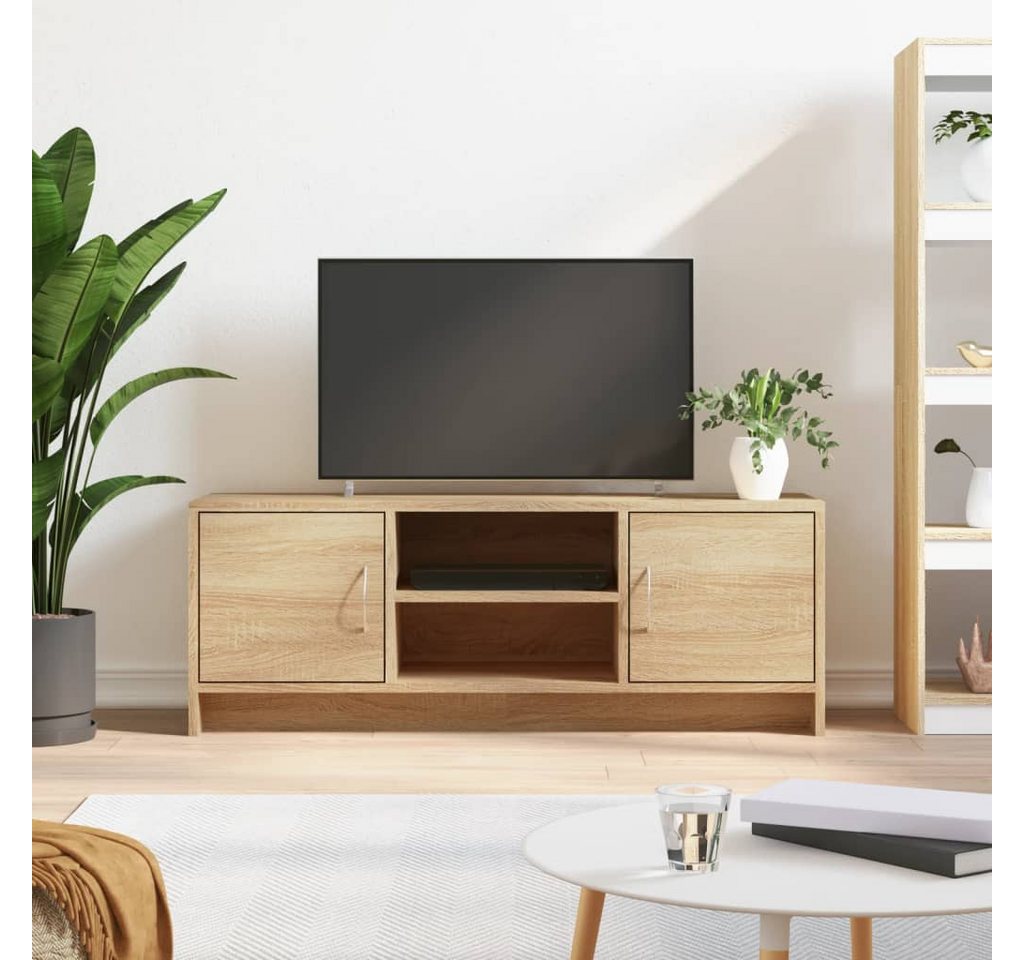 vidaXL TV-Schrank TV-Schrank Sonoma Eiche 102x30x37,5 cm Spanplatte TV-Lowb günstig online kaufen