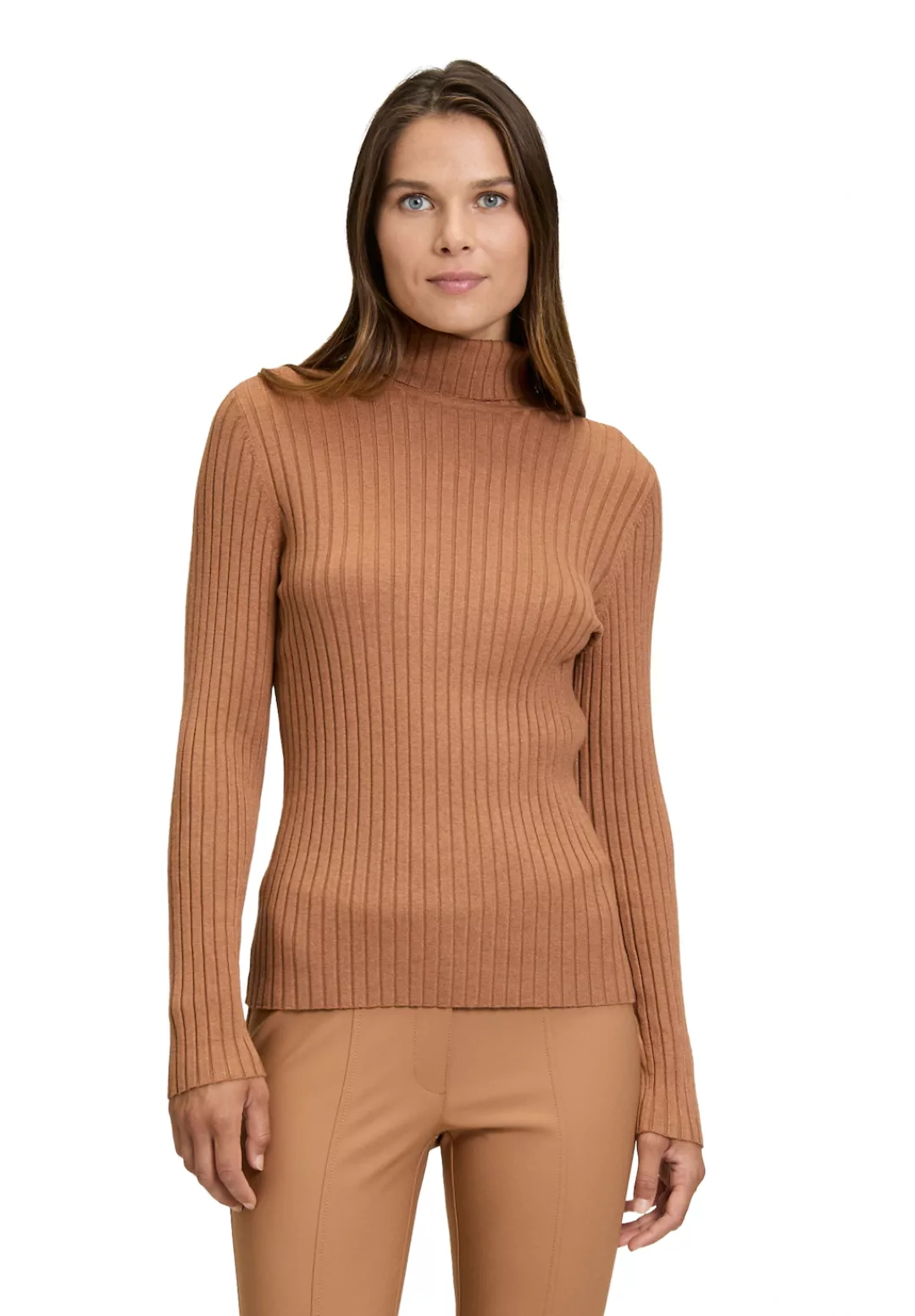 Betty Barclay Strickpullover Betty Barclay Feinstrickpullover mit Rippenstr günstig online kaufen