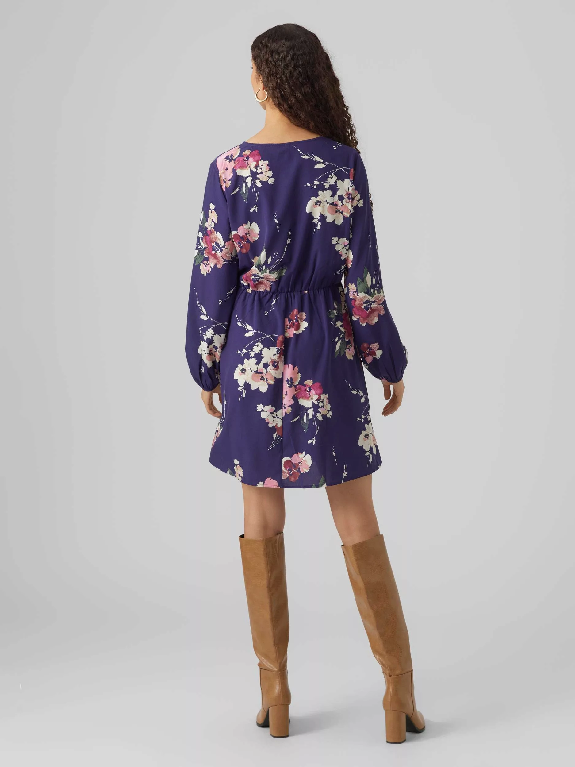 Vero Moda Minikleid "VMSHILAH NAJA LS SHORT DRESS WVN GA" günstig online kaufen