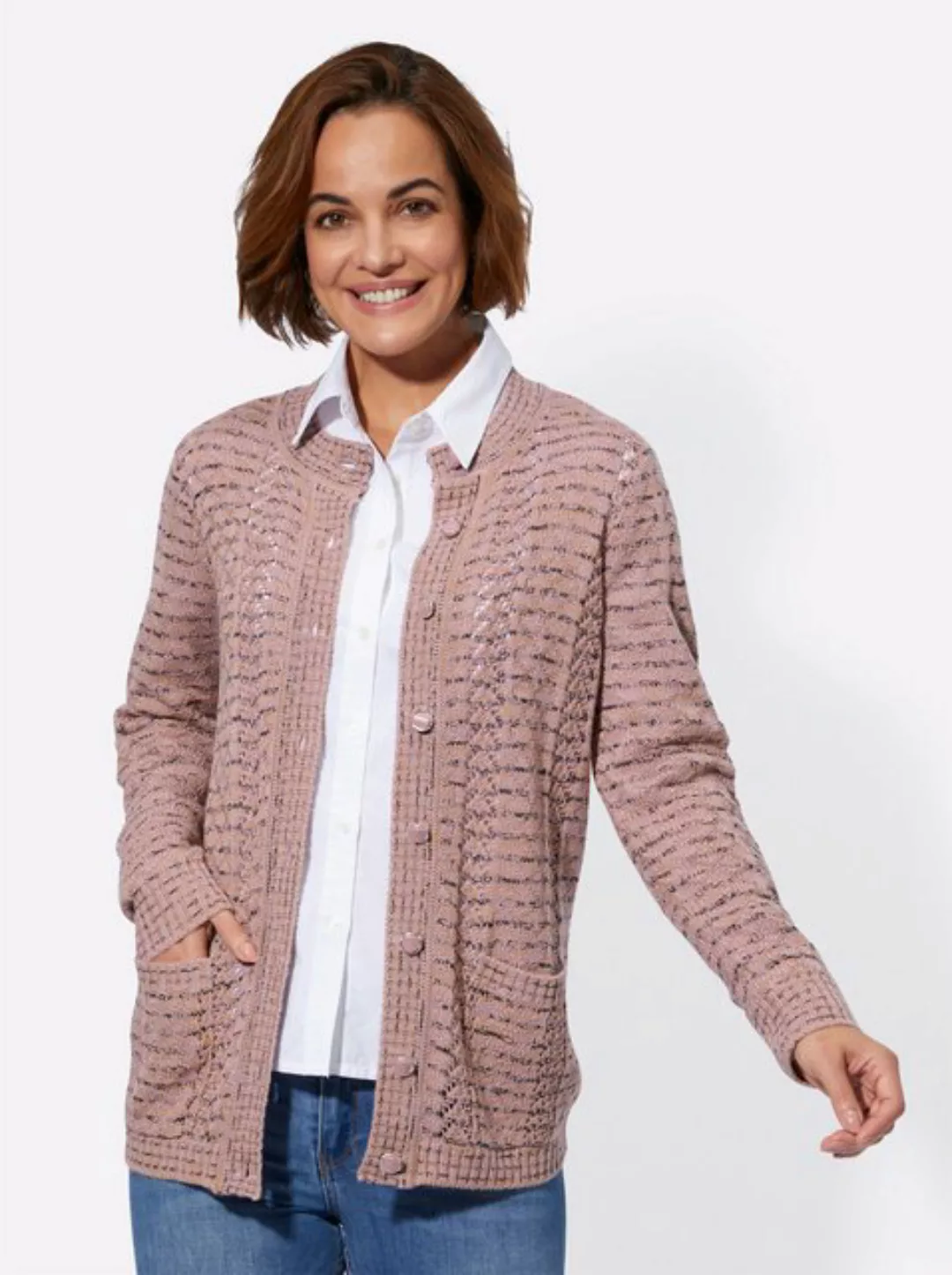 Witt Strickjacke Ajourstrickjacke günstig online kaufen