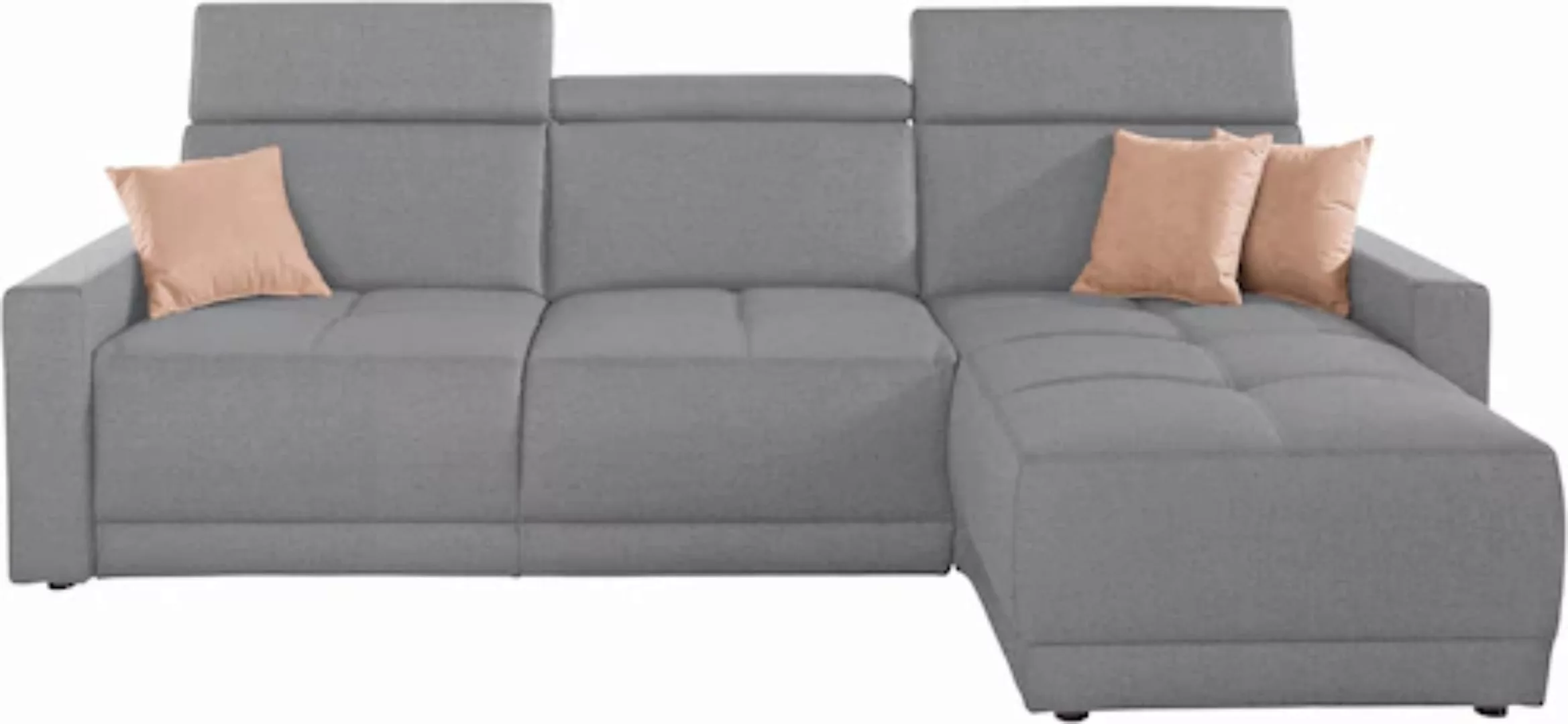 DOMO collection Ecksofa »Ava L-Form«, mit Recamiere, Federkern wahlweise mi günstig online kaufen