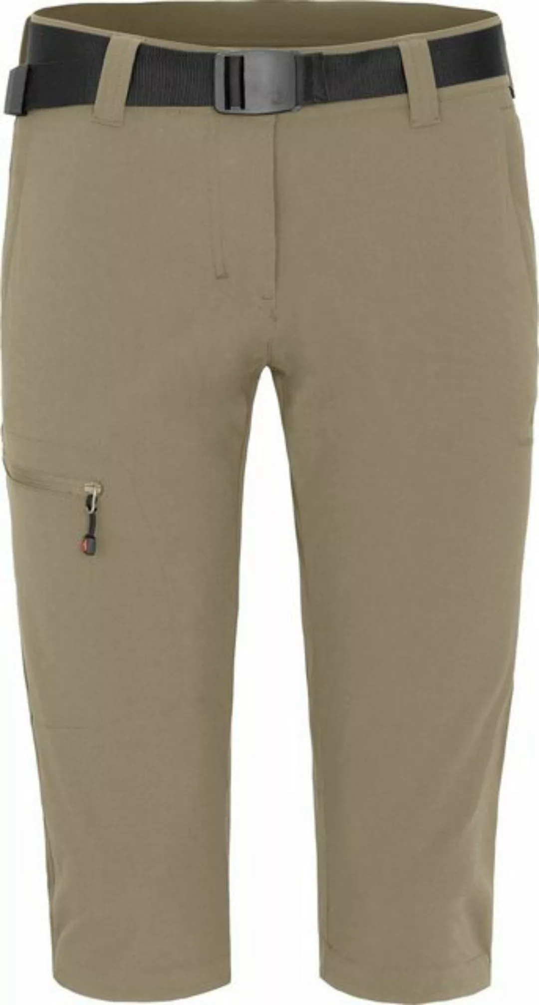 Bergson Outdoorhose BARLEE Capri (slim) Damen 3/4 Wanderhose, vielseitig, p günstig online kaufen