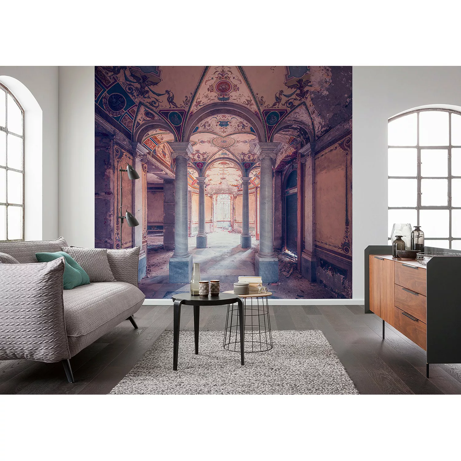 KOMAR Vlies Fototapete - Portico - Größe 300 x 280 cm mehrfarbig günstig online kaufen