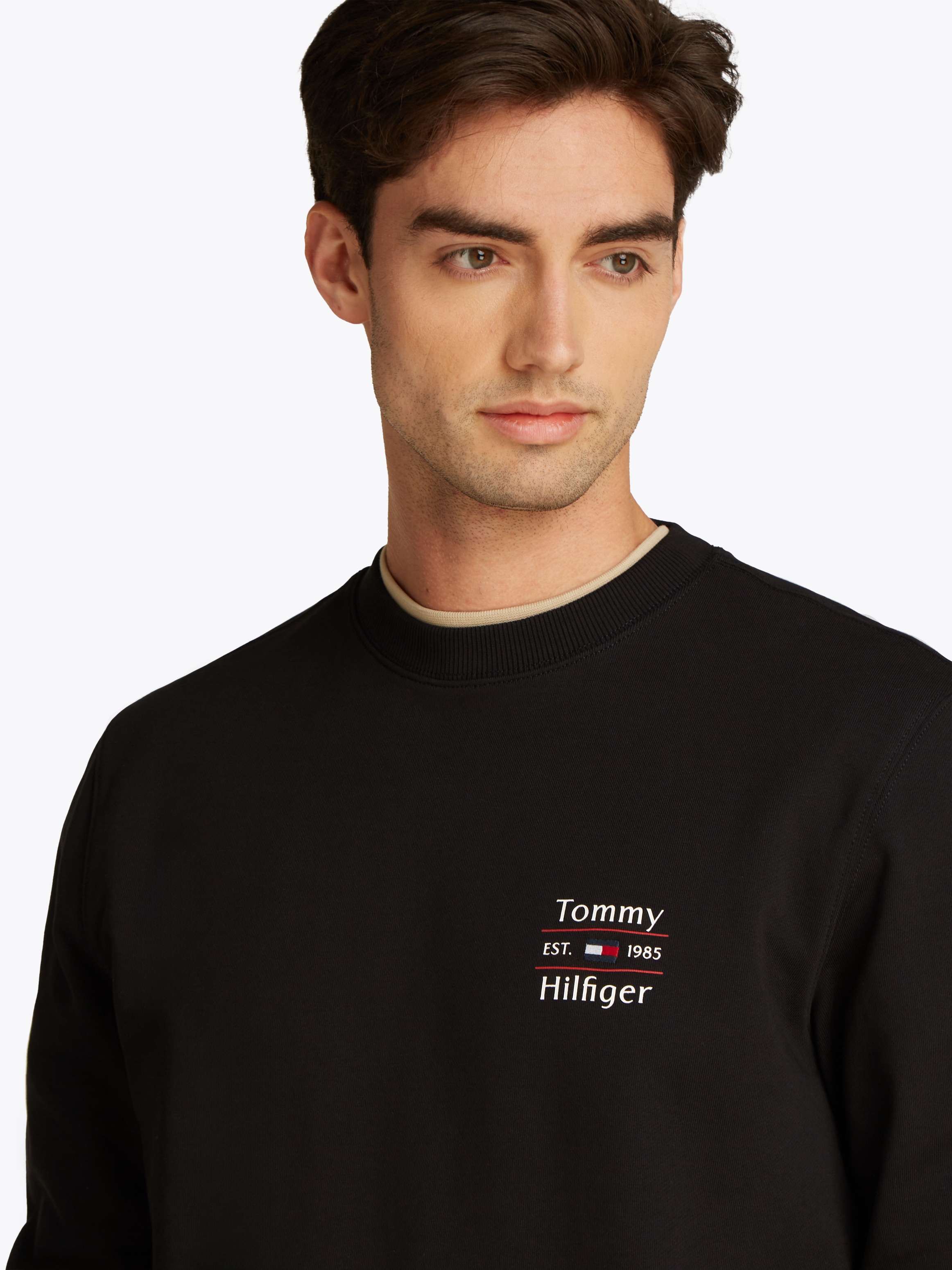 Tommy Hilfiger Sweatshirt "HILFIGER STACK SWEATSHIRT" günstig online kaufen