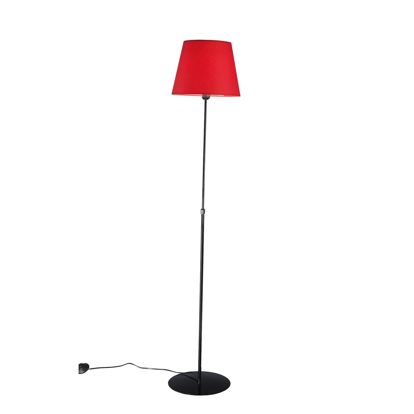 Aluminor Store Stehlampe, schwarz/rot günstig online kaufen