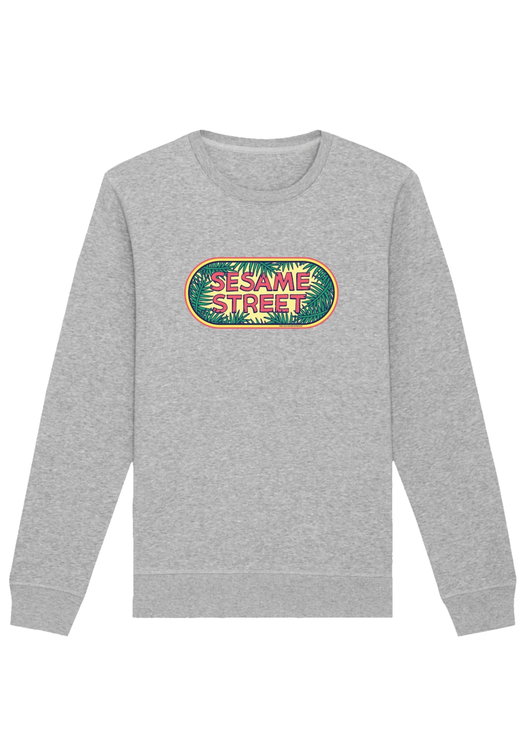 F4NT4STIC Sweatshirt "Sesamstraße Jungle Logo", Premium Qualität,Nostalgie, günstig online kaufen