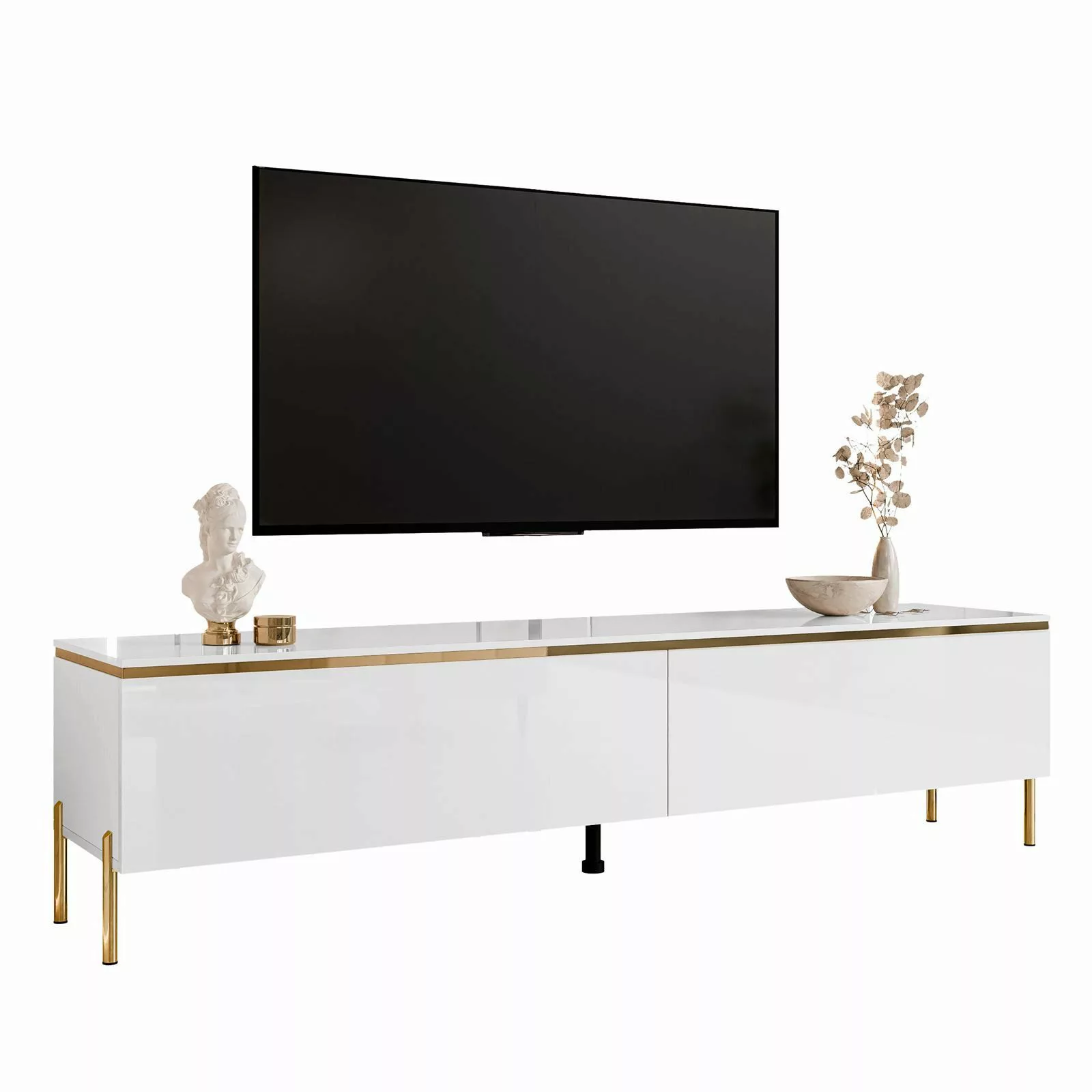 Lookway Lowboard AURORA auf Beinen TV-Schrank günstig online kaufen