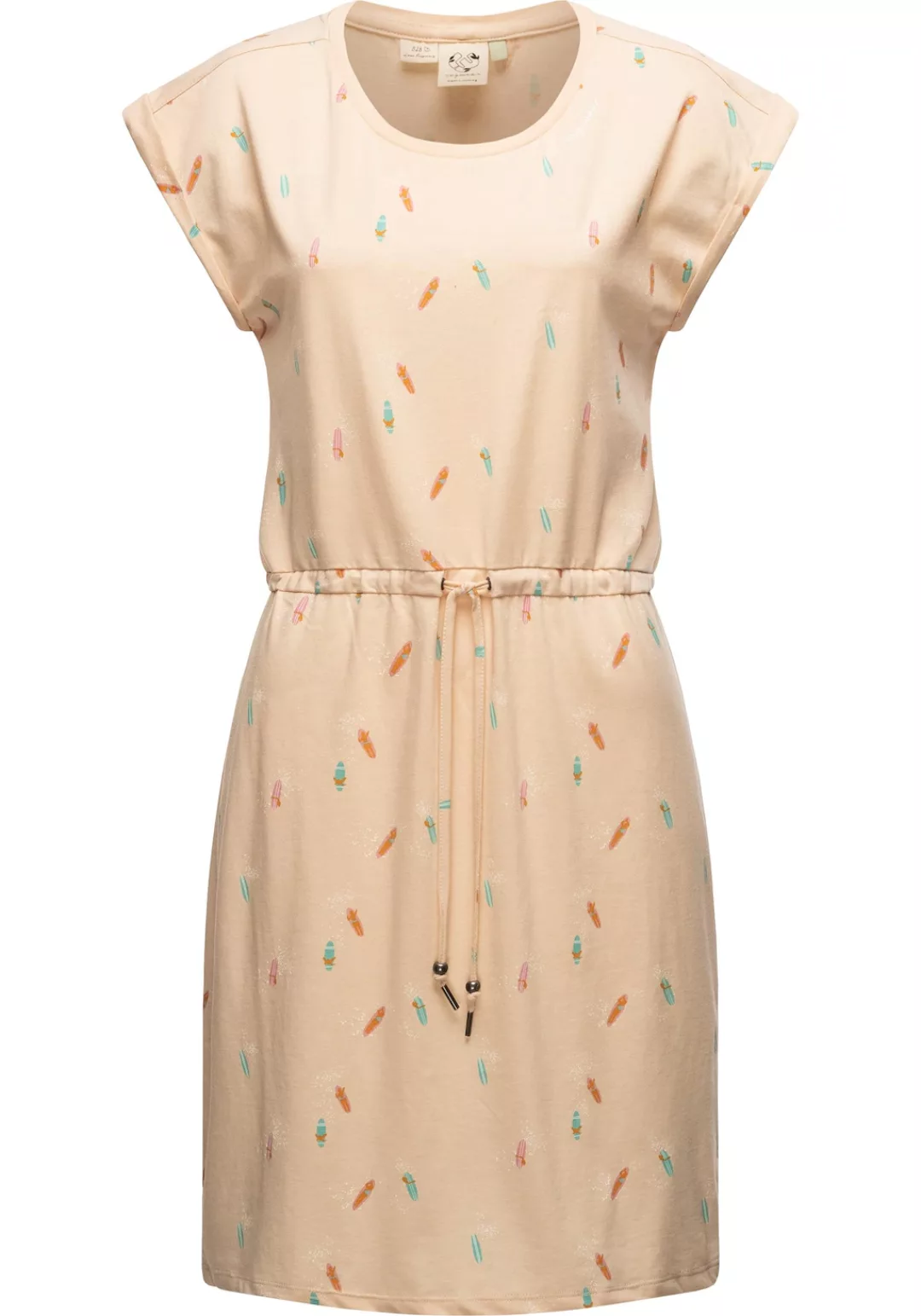 Ragwear Druckkleid "Mallory Print Dress Organic", Kurzes Baumwoll Kleid mit günstig online kaufen