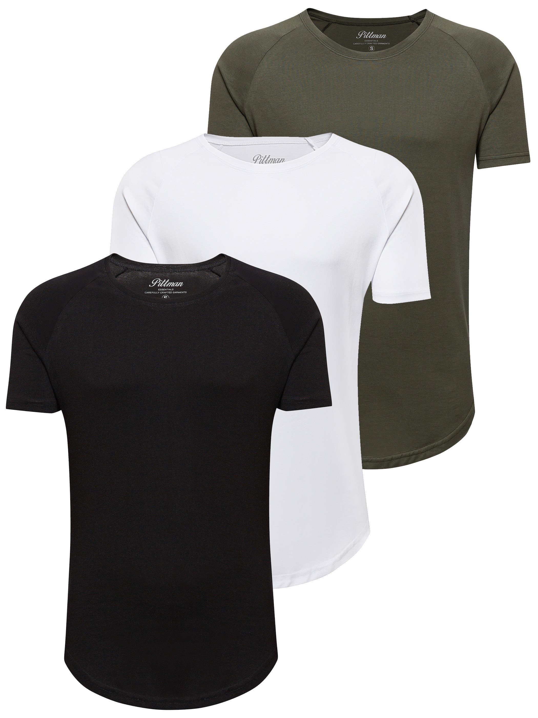 Pittman T-Shirt 3-Pack Herren T-Shirt Finn günstig online kaufen