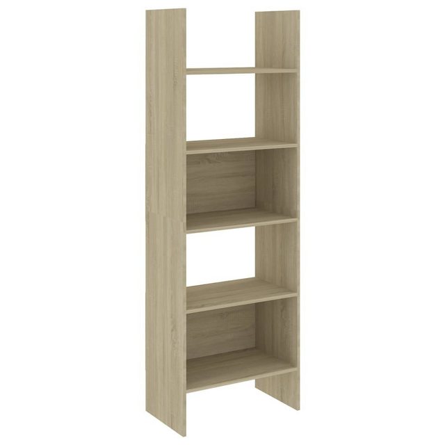 furnicato Bücherregal Sonoma-Eiche 60x35x180 cm Holzwerkstoff, 1-tlg. günstig online kaufen