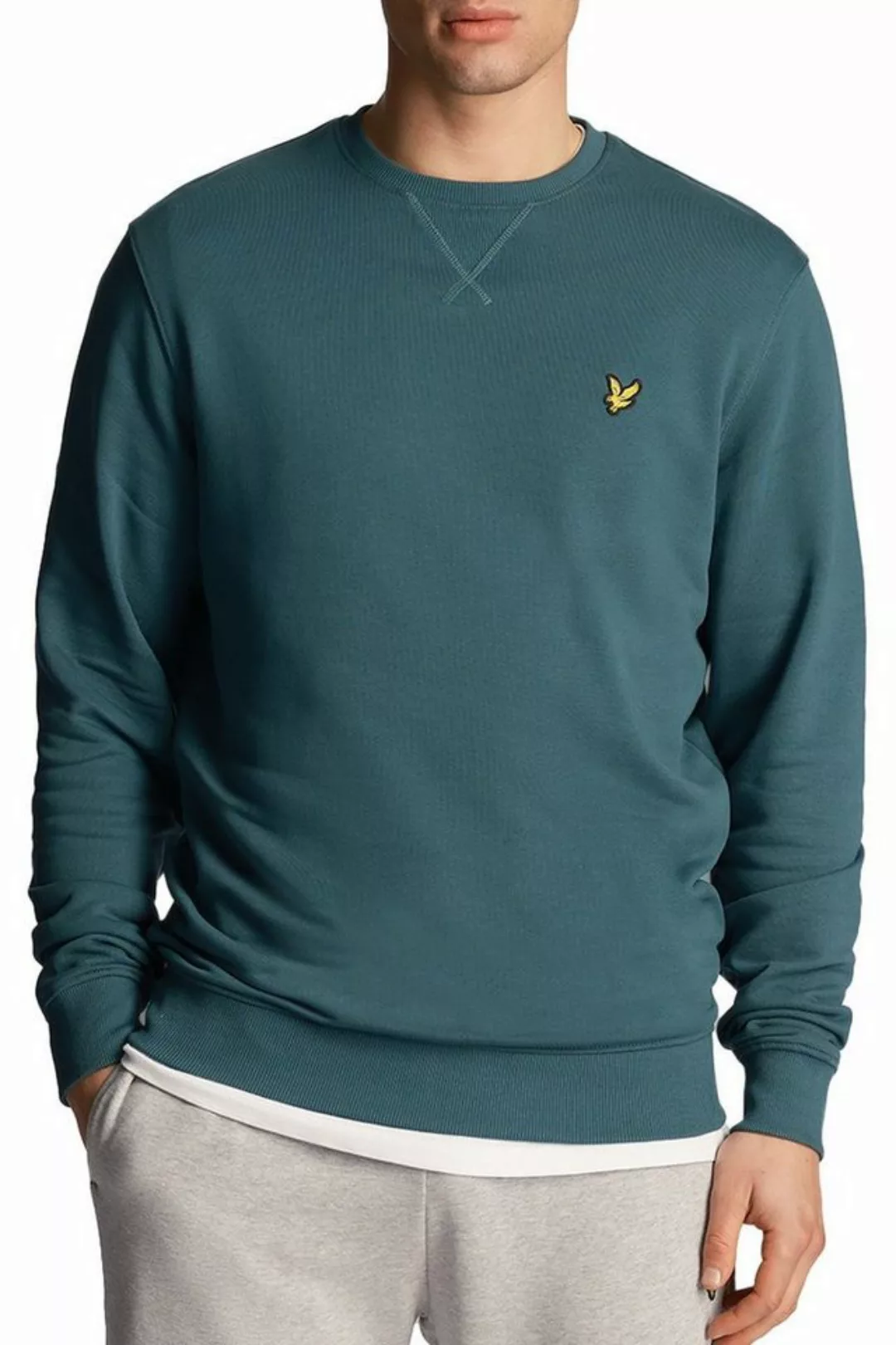 Lyle & Scott Sweatshirt Ohne Kapuze Aus 100% Baumwolle günstig online kaufen