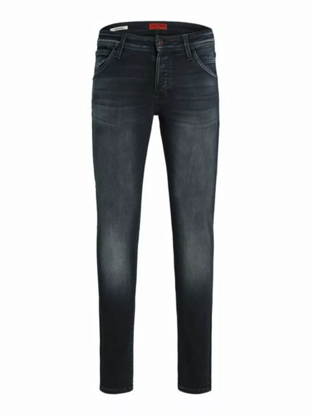 Jack & Jones Slim-fit-Jeans Herren Jeans Hose Blau Slim Fit JJIGLENN JJFOX günstig online kaufen