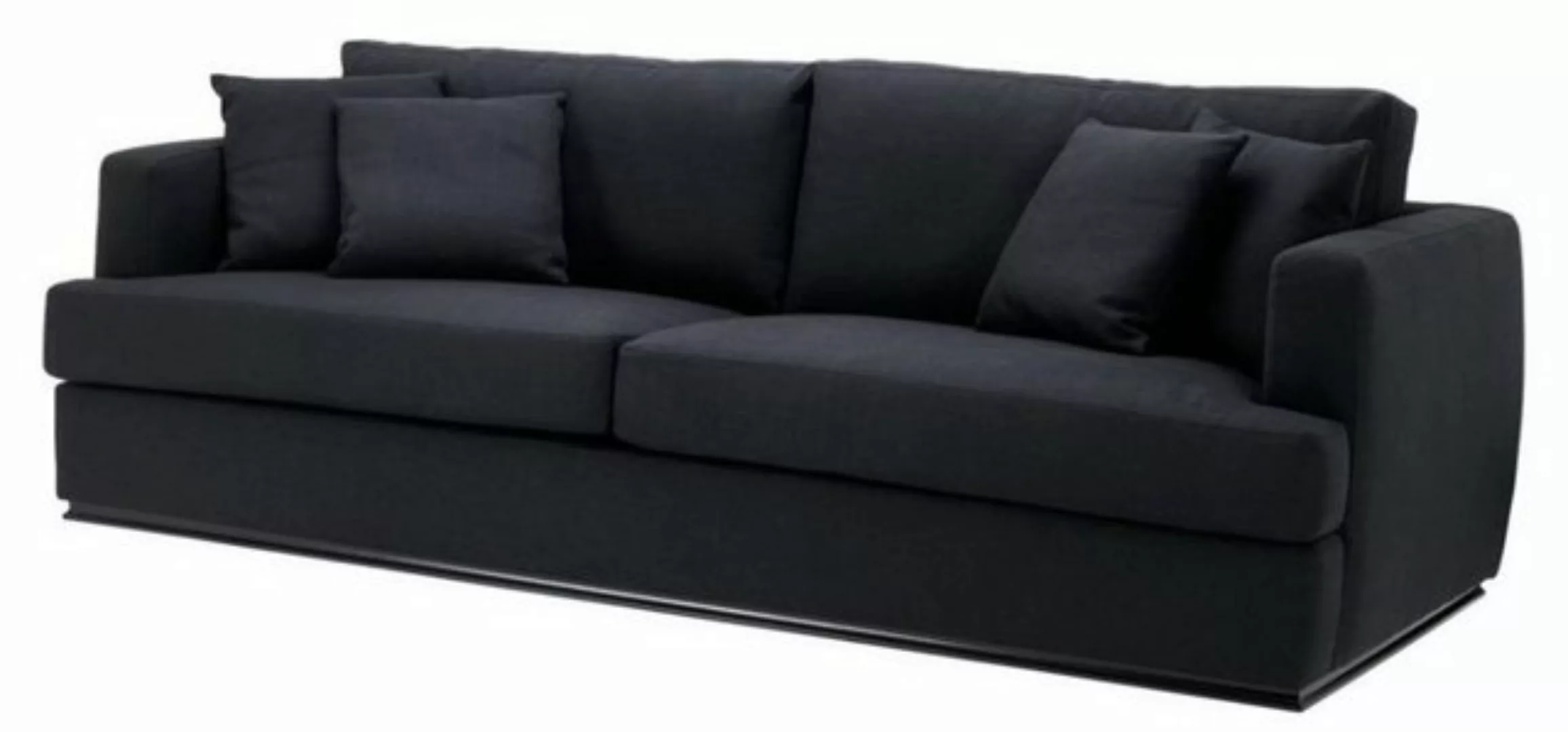 Casa Padrino Sofa Luxus Hotel Sofa Schwarz 234 x 103 x H. 86 cm - Limited E günstig online kaufen