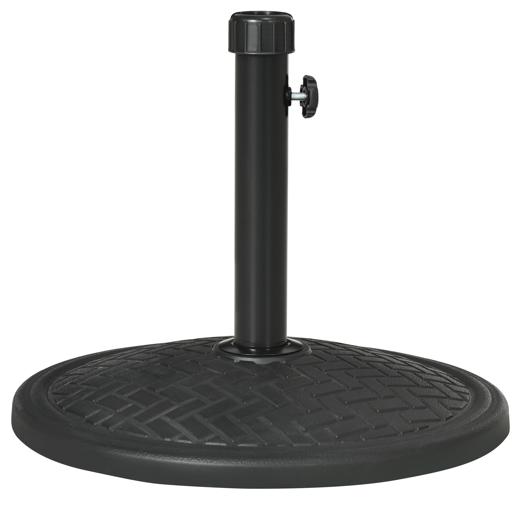 Outsunny Pied de parasol rund 14 KG Sonnenschirmständer Gartenschirmständer günstig online kaufen