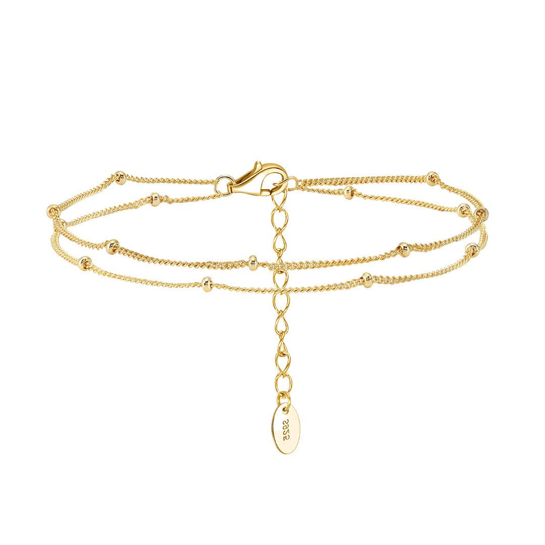 Suzan Gold Silberarmband Minora – 2-reihiges günstig online kaufen