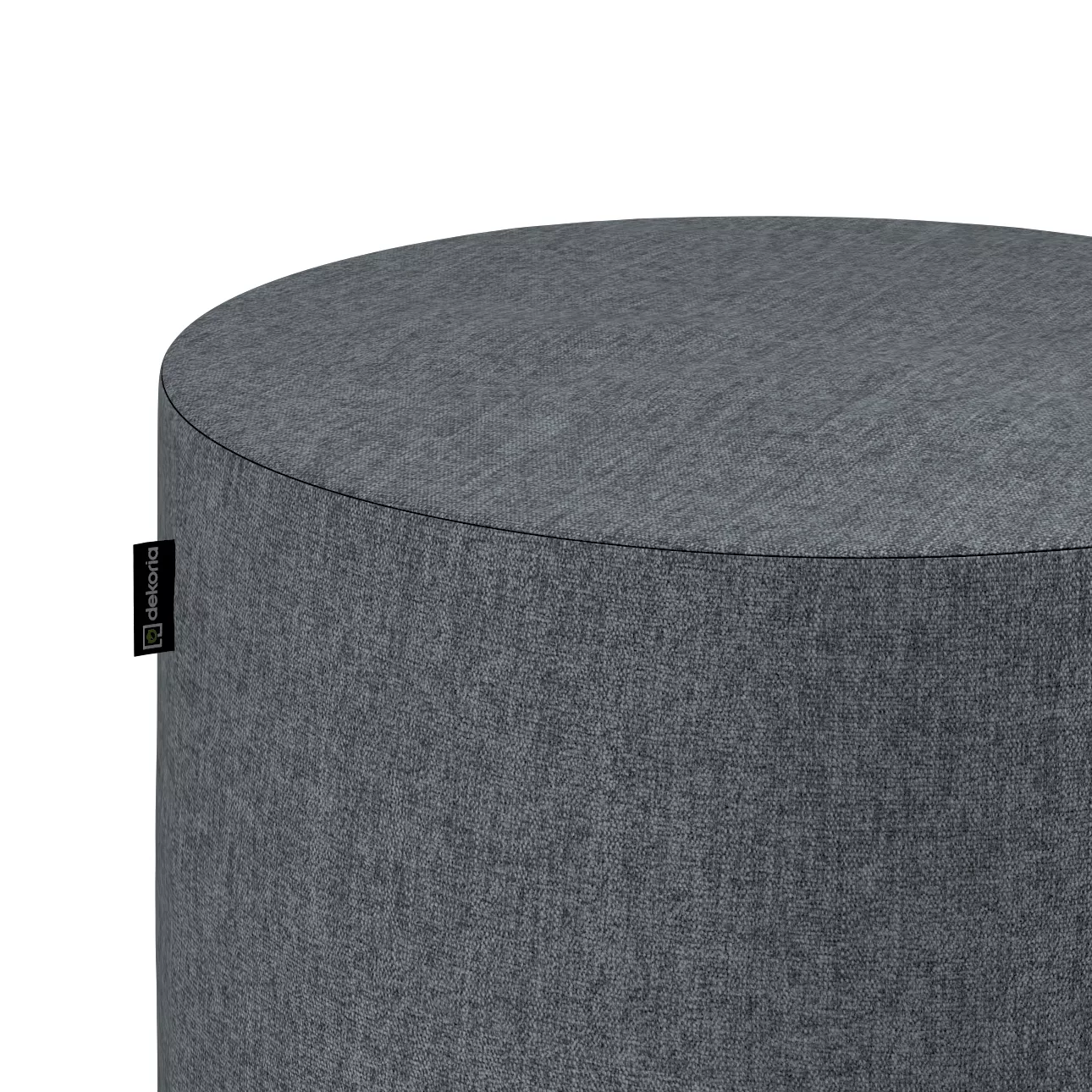 Pouf Barrel, grau, ø40 cm x 40 cm, City (704-86) günstig online kaufen