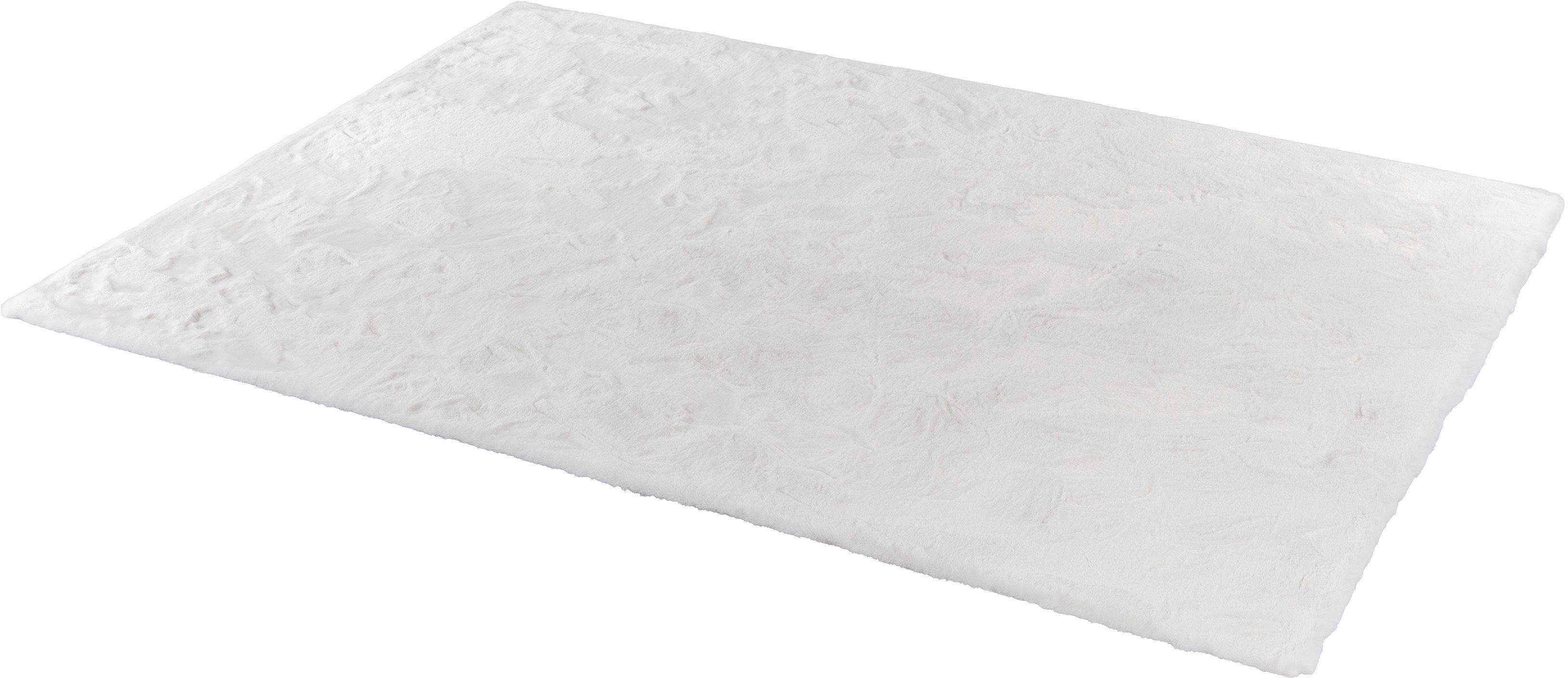 Schöner Wohnen Kunstfell Tender Weiß 80 cm x 150 cm günstig online kaufen