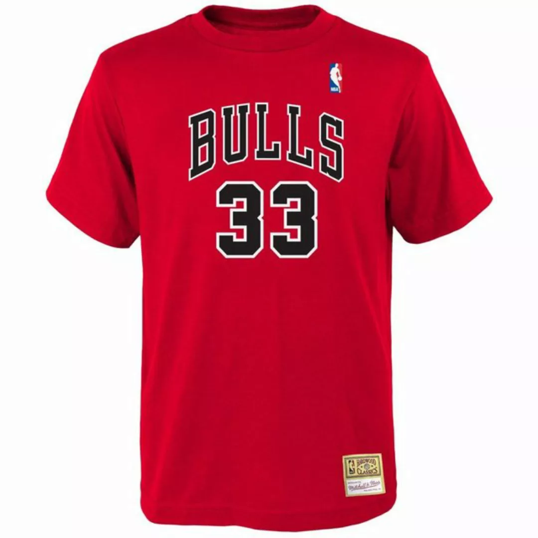 Mitchell & Ness Print-Shirt Chicago Bulls Scottie Pippen günstig online kaufen