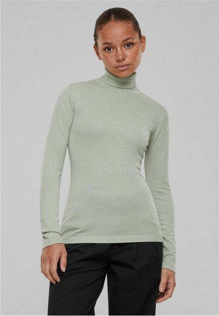 URBAN CLASSICS Longsleeve Ladies Knitted Turtleneck Sweater Damen Rollkrage günstig online kaufen