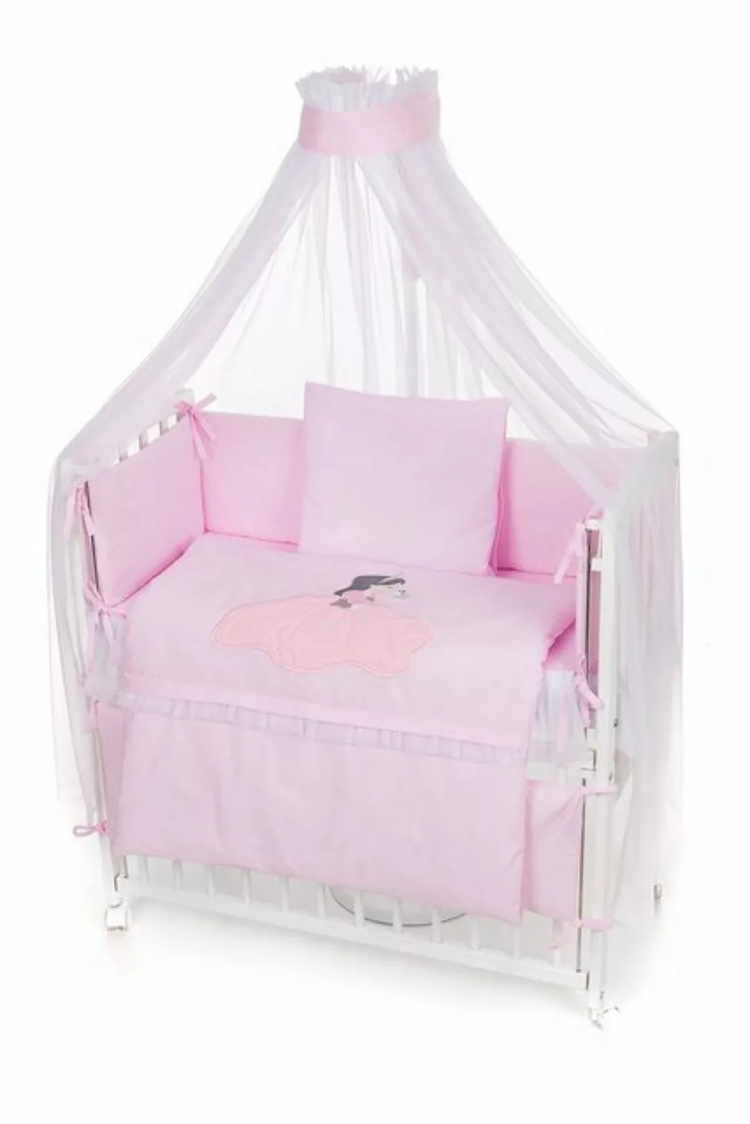 Babyhafen Beistellbett Mobiles Babybett 90x40 SET Komplettbett Zustellbett günstig online kaufen