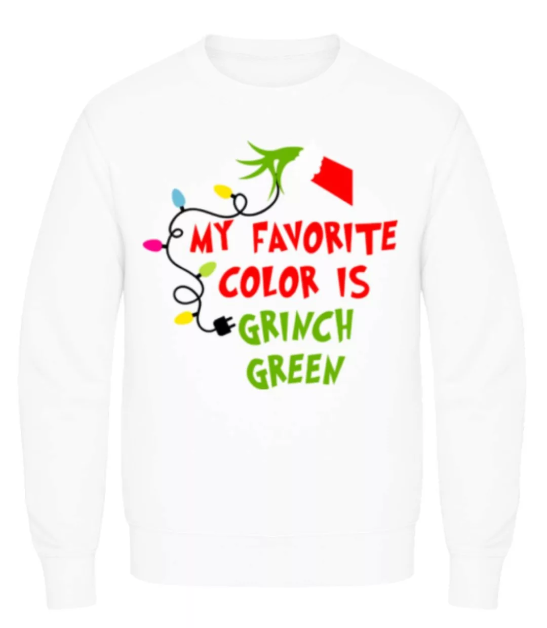 My Favorite Color Is Grinch Green · Männer Pullover günstig online kaufen