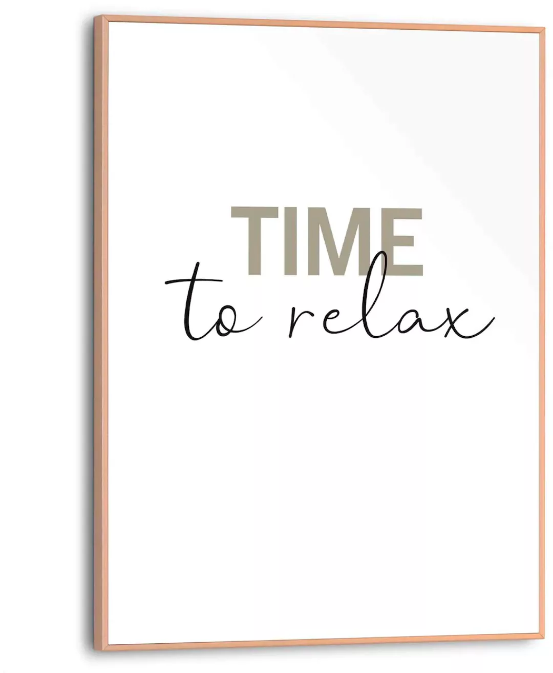 Reinders Poster "Time to relax" günstig online kaufen