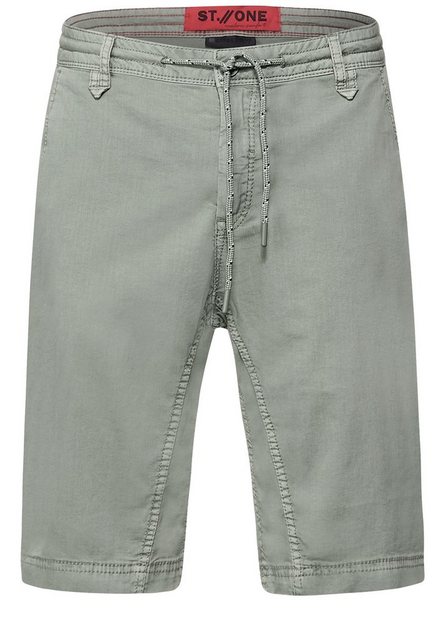 STREET ONE MEN Weite Jeans Elastikbund mit Tunnelzug günstig online kaufen