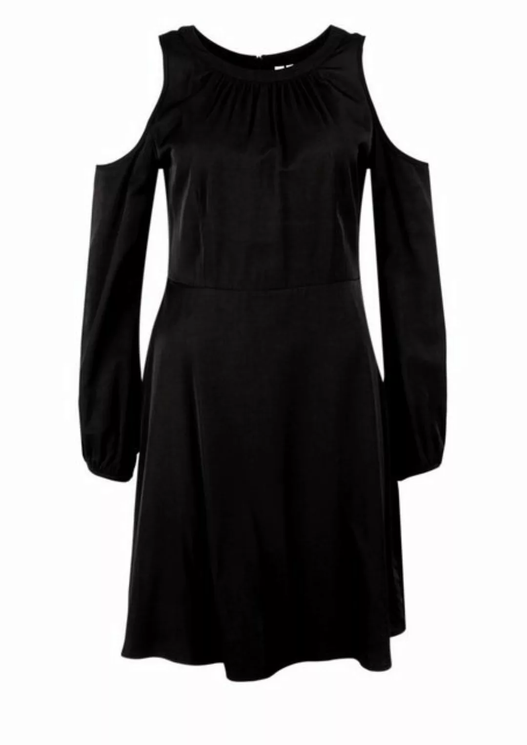 QS A-Linien-Kleid Satin-Kleid günstig online kaufen