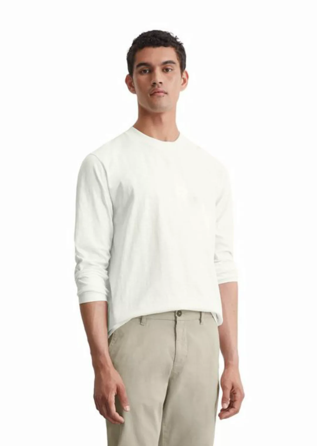 Marc O'Polo Langarmshirt in Heavy-Slub-Jersey-Qualität günstig online kaufen