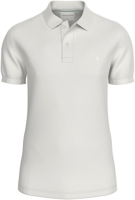 Calvin Klein Jeans Poloshirt CK EMBRO BADGE SLIM POLO mit Logopatch günstig online kaufen