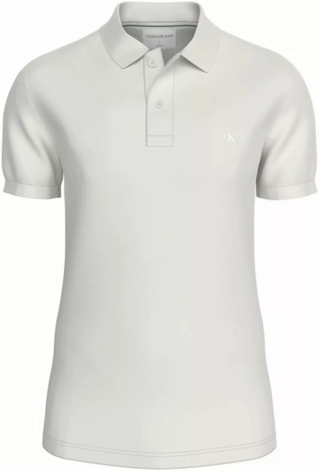 Calvin Klein Jeans Poloshirt CK EMBRO BADGE SLIM POLO mit Logopatch günstig online kaufen